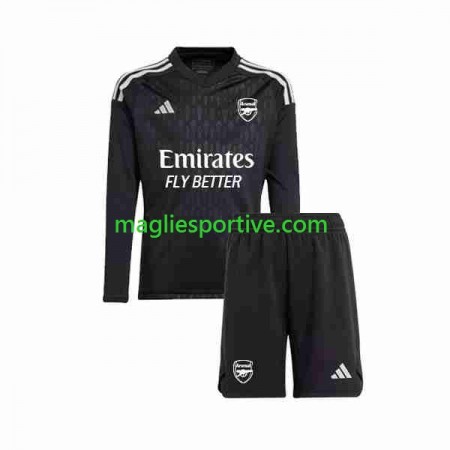 Completo Calcio Arsenal Portiere Bambino Divisa Prima 2023-2024 ML